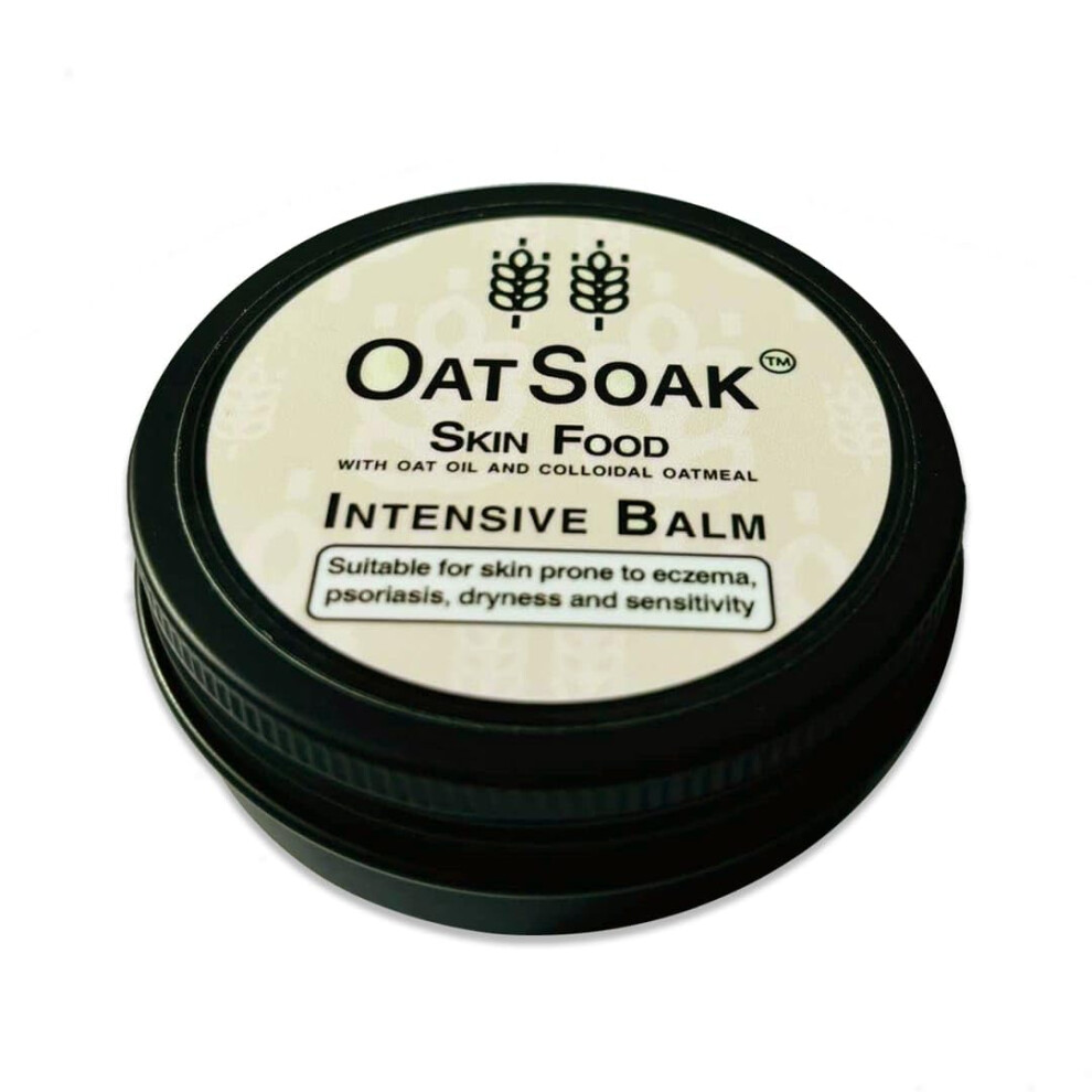 Bare Boutique Oatsoak Natural Intensive Balm. Suitable For Skin Prone To Eczema, Psoriasis, Dryness And Sensitivity. With Oat Oil, Colloidal Oatmeal And Calendula