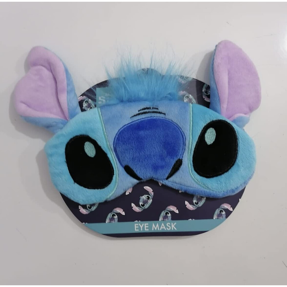 Primark Limited Blue Disney Lilo & Stitch Eyemask 3D Stitch Eye Mask Sleep Mask Primark New