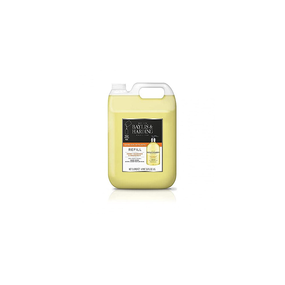 Sweet Mandarin & Grapefruit Hand Wash 2 Litre