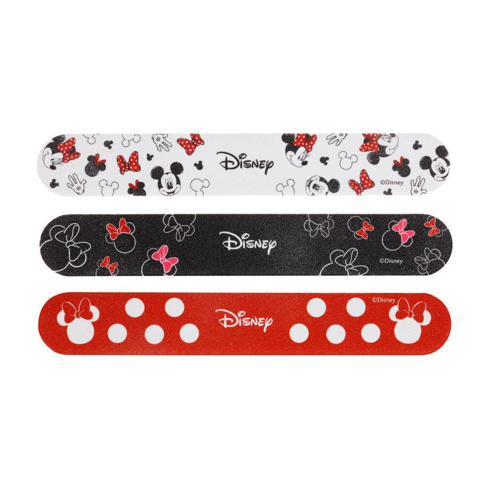 Photos - Manicure & Pedicure Tools Tweezerman Disney's Mickey Mouse & Minnie Mouse Ear-esistable Nail Files