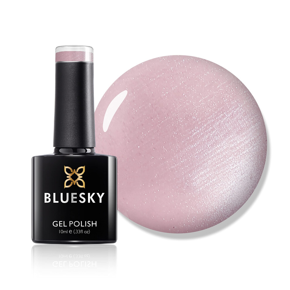 Gel Nail Polish, Beau 80513, Light Pink, Blush, Pale, Long Lasting, Chip Resistant, 10 ml (Requires Drying Under UV LED Lamp)