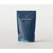 Rose Geranium Bath Salts 1Kg | Natural Bath Soak for Muscle, Perfect for Skin, Face & Body 100% Natural Vegan GMO Free