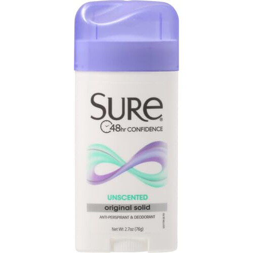 Sure Original Solid Unscented AntiPerspirant Deodorant 80 ml 1