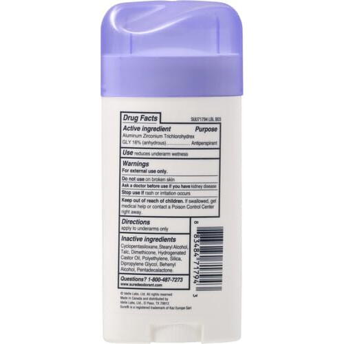 Sure Original Solid Unscented AntiPerspirant Deodorant 80 ml 2