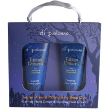Vegan Tuscan Dreams Moisturising Sleep Duo. Calming Hand Cream & Soothing Foot Cream for Women. Moisturising Skin Care. Lavender & Chamomile for