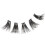 Ardell Double Trio Individuals Eye Lashes, Short, Black 6