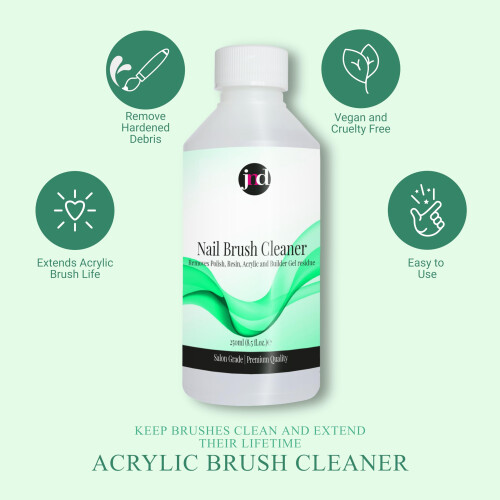 Professional Acrylic Nail Brush Cleaner (250ml) 2