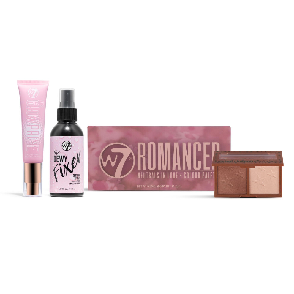 Ultimate Glow Prime Set - 4Pcs Bundle - Dewy & Radiant Makeup Products For Bright, Flawless Skin!