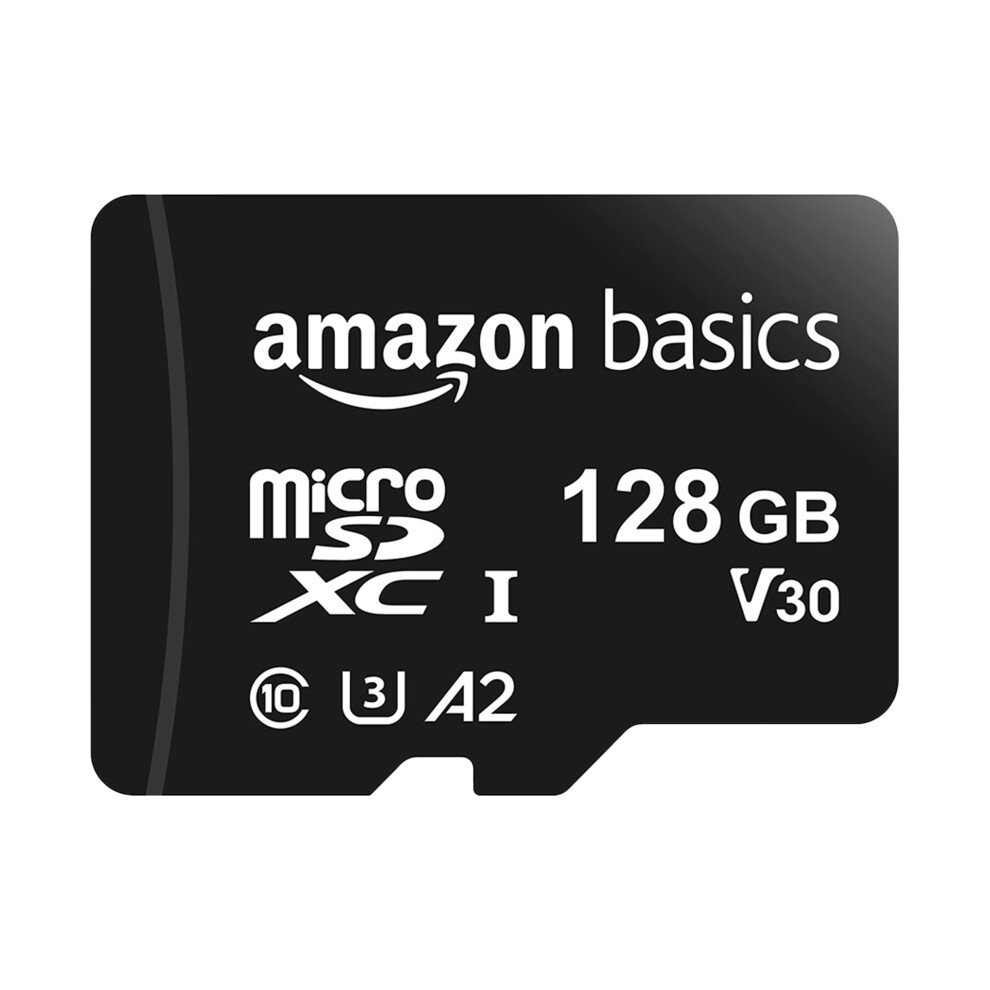 Amazon Micro Sdxc Memory Card With Full Size Adapter, A2, U3, Read Speed Up To 100 Mb/S, 128 Gb, Black - Image 3