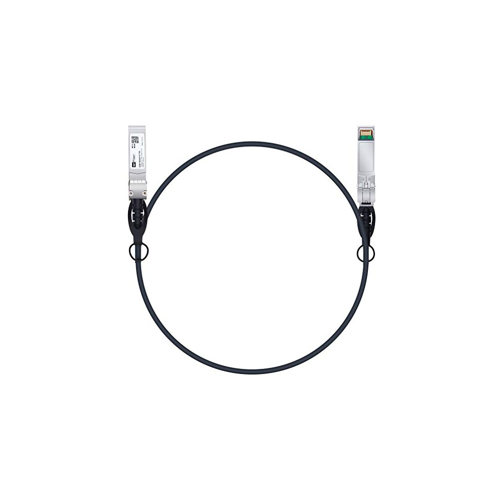 H!Fiber 10Gb/S Sfp+ Dac Cable 1M - 10Gbase-Cu Passive Direct Attach Copper Twinax Sfp+ Cable For Cisco Sfp-H10gb-Cu1m, Ubiquiti, Supermicro, Netgear, 602693070881