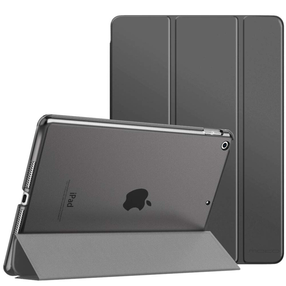 Case Fit New iPad 9th Generation 2021/8th Generation 2020/7th Gen 2019, iPad 10.2 - Slim Smart Shell Stand Cover with Translucent Frosted Back