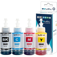 Compatible 664 Ink Bottle Refills 70mL, Compatible Ink 664 T664 T6641 for ET 2650 ET 2600 ET 2550 ET 2500 ET-2650 ET-2600 ET-2550 ET-2500 ET-4500