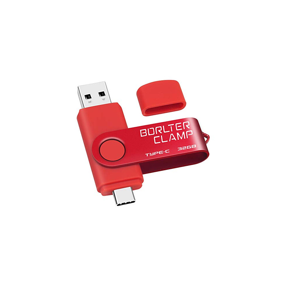 32 Gb Usb Type-C Flash Drive, Usb-C 3.0 Memory Stick Jump Drive 2 In 1 For Android Phones Samsung Galaxy S10/S9/S8/Note 9, Lg, Huawei, Tablets & Red 345932604538
