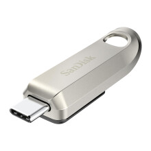 64GB Ultra Luxe USB Type-C Flash Drive, USB stick, memory stick with fast performance, up to 300 MB/s read speeds, USB 3.2 Gen 1, rectractable