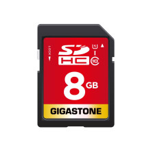Gigastone 8GB SD-kort UHS-I U1 Klasse 10 SDHC Memory Card Full HD Video Canon Nikon Sony Pentax Kodak Olympus Panasonic Digital Camera