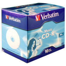 43365 CD-R 700MB/80min Music Life Audio (Pack of 10)