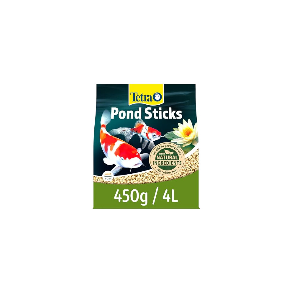 Pond Fish Food Sticks 450g - biologically balanced for pond fish