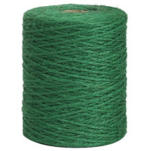 656 Feet Green Garden Twine, 2mm Jute Twine String for Climbing Plants, Gardening, Tomatoes, Vines, Floristry, Bundling and Crafts