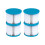 80mm x 100mm Hot Tub Spa Replacement Water Filter Cartridges (4 pack) 1