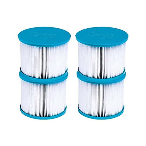 80mm x 100mm Hot Tub Spa Replacement Water Filter Cartridges (4 pack)
