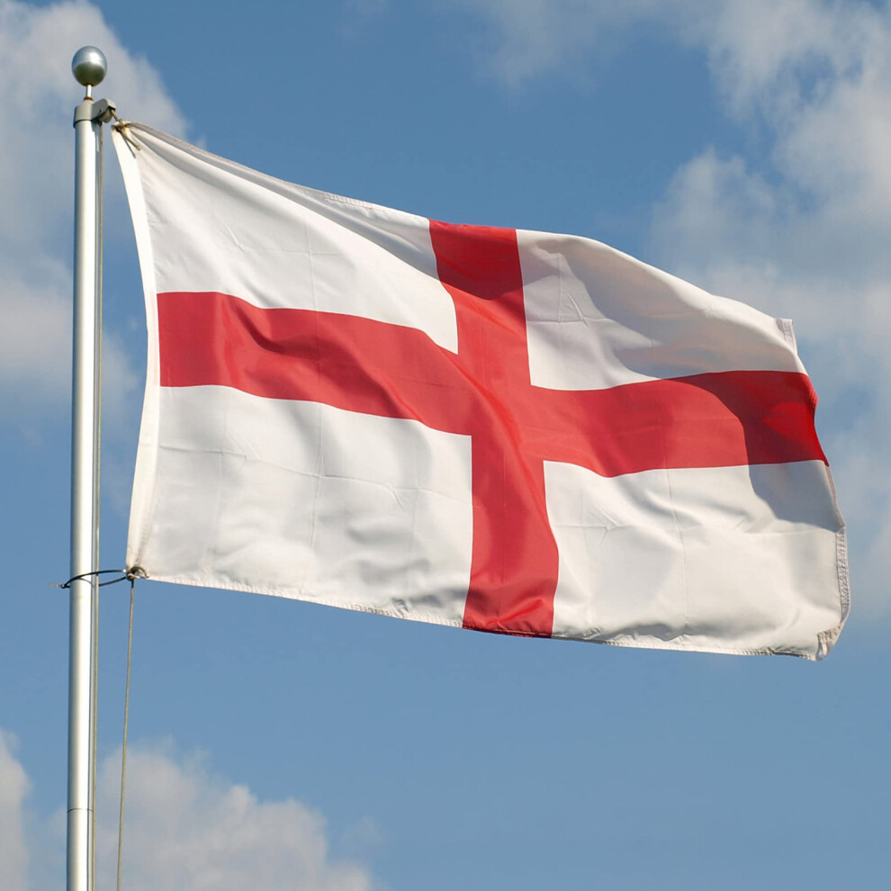 England flag 3x5FT (90x150cm), Weatherproof England Flag with brass perforations,Brightly colored, UV-proof England flag, Suitable for sports events