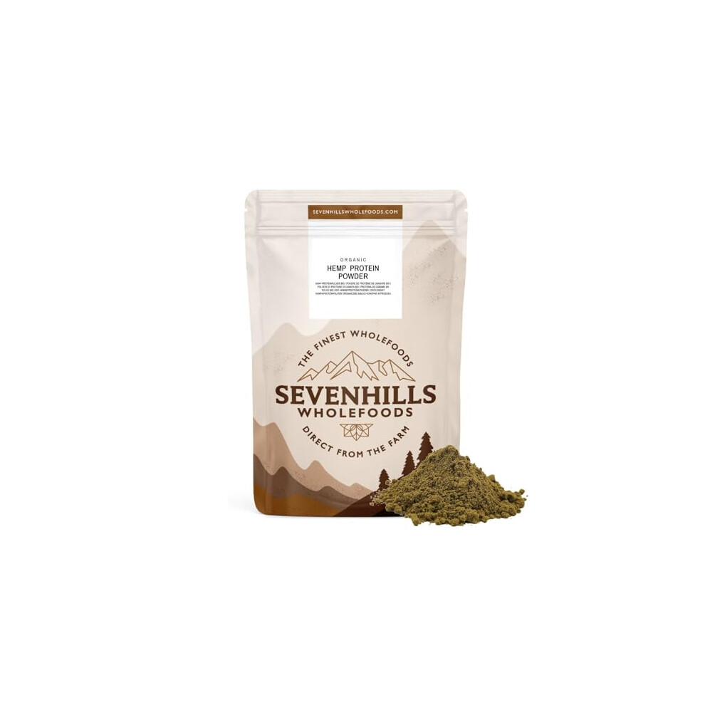Sevenhills Wholefoods Organic Raw Hemp Protein Powder 1Kg