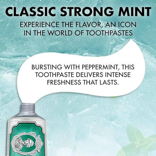 Marvis Classic Strong Mint Toothpaste, 85 ml, Sensational Flavoured Toothpaste for a Long-Lasting Freshness 1