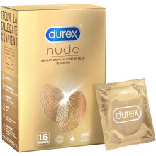 Nude – 16 Condoms for Men – Ultra Thin – Skin Feel Against Skin
