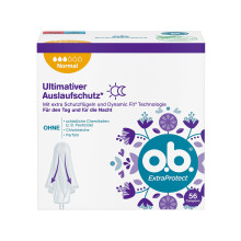 ExtraProtect Normal (Pack of 56), Tampons for Medium/Stronger Days, Dynamic Fit Technology & Extra Protective Wings for up to 100% Leakage Protection