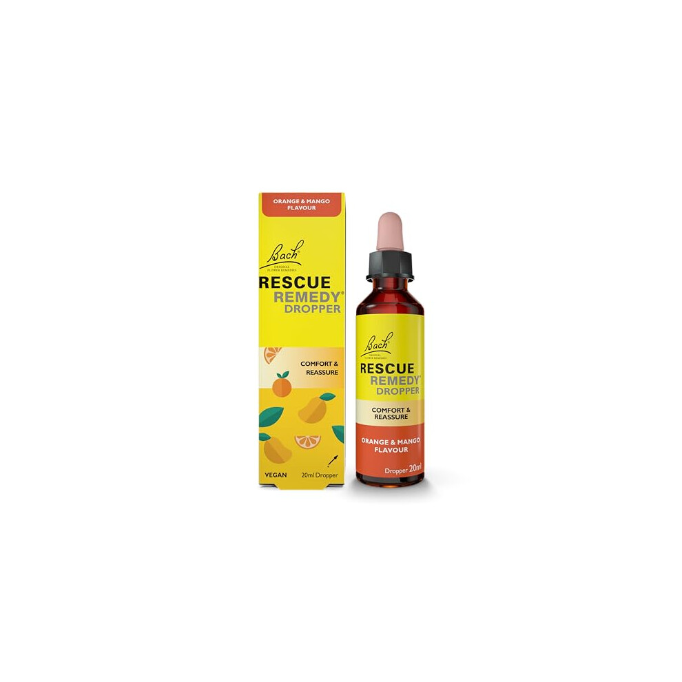 Rescue Remedy Dropper 20ml (Orange & Mango) Comfort & Reassurance June 2026 - Image 5