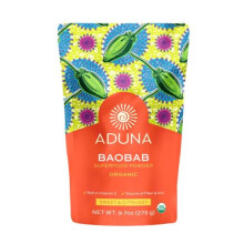 Organic Baobab Powder | 100% Natural Raw Baobab Superfruit Vitamin Powder for Smoothies | Certified FairWild | 275g Resealable and Recyclable Pack