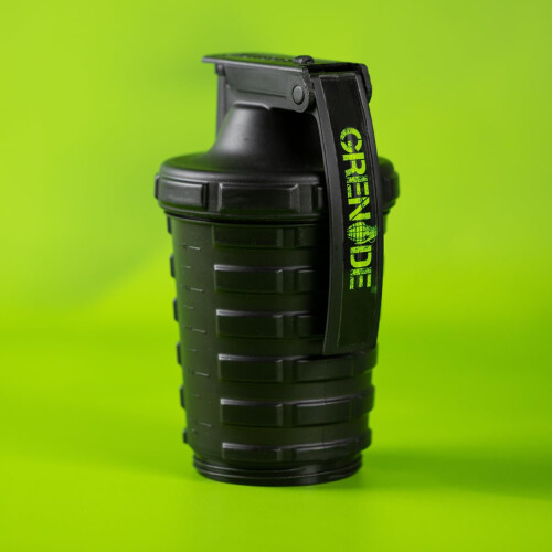 Grenade Shaker with Capsule Storage Facility, Black 2