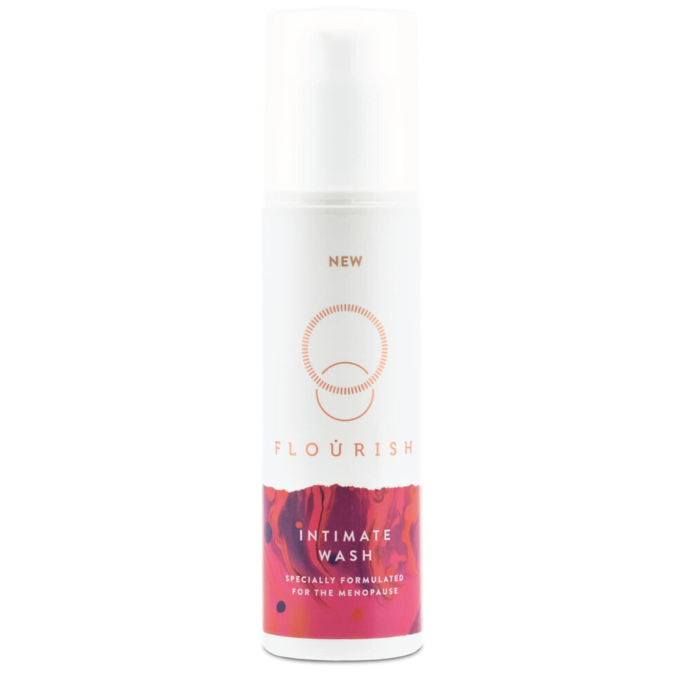 Intimate Wash for Women – Feminine Hygiene Care with Chamomile & Prebiotics for Menopause – External Comfort & Skin Balance Blend for Dryness &