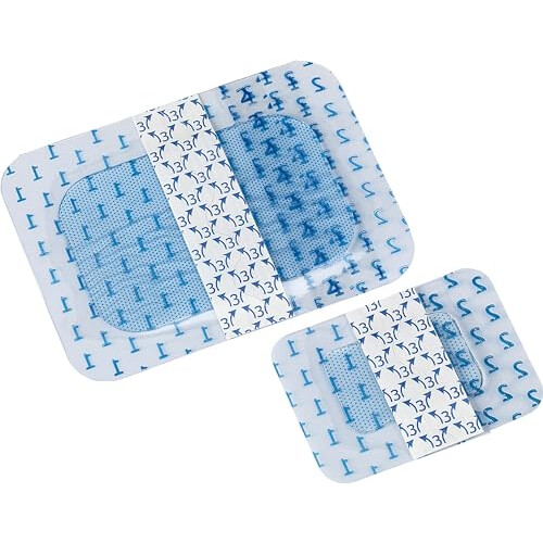 HypaPlast Burn Plasters Sterile Hypoallergenic, Pack of 10 (Assorted) 2