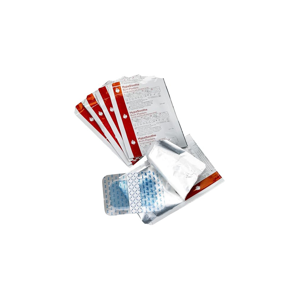 Safety First Aid Group Hypaplast Burn Plasters Sterile Hypoallergenic, Pack Of 10 (Assorted)