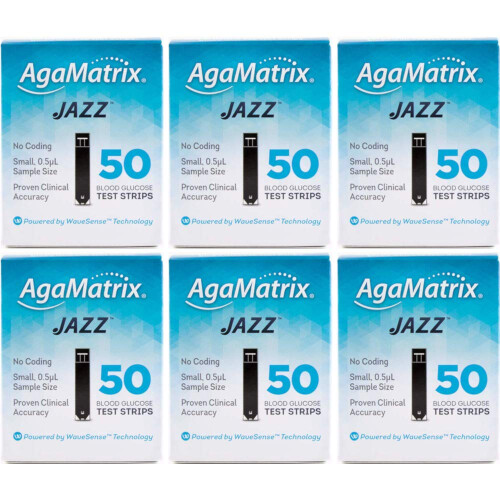 WaveSense JAZZ Test Strips - 50 Pack 1