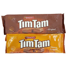 TimTams Arnotts Original and Chewy Caramel Biscuits Combo Pack