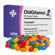 Grappige Prank Pillendoos, Gag Cadeaus voor Vrouwen, 30ste 40ste 50ste 60ste 70ste Verjaardagscadeaus