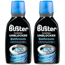 Bathroom Drain Unblocker 300ml, Pack of 2 – Sink Unblocker Removes Hair & Sludge in Showers, Baths & Sinks. Fast-Acting Shower Drain Unblocker