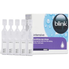 Intensive Soothing Eye Drops, Relief From Dry Eyes - Long-Lasting Lubricating Eye Drops with Hyaluronic Acid, Suitable for Use with Contact Lenses,