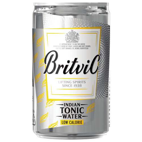Britvic Low Calorie Indian Tonic Water, 24 x 150ml Can 1