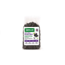 Soft Dried Prunes (Pitted) - Natural Whole Fruits, Vegan, GMO-Free, No Additives, Unsorbated, No Added Sugar, 750g