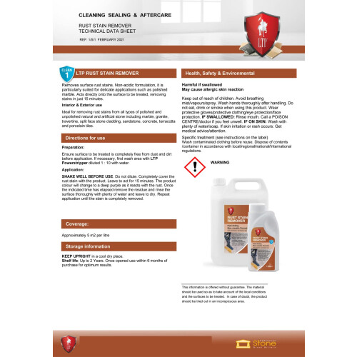 Rust Stain Remover - Non-caustic formula (250 ml) 2