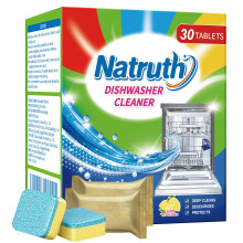 Dishwasher Cleaner And Deodorizer Tablets -30 Pack for Deep Cleaning, Deodorizing & Protecting, Prevents Buildup for Optimal Dishwasher