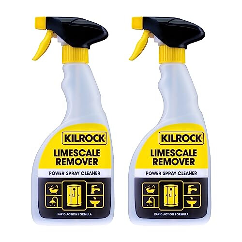 2 x Limescale Remover, Power Spray Cleaner, 500ml