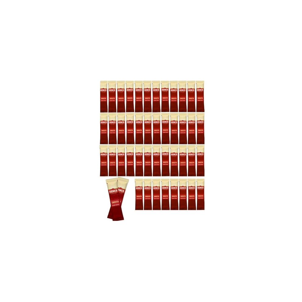 Kenco 50X Smooth Instant Coffee Sachets, Each Stick 1.8G (Sold Loose)