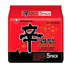 Nongshim Shin Ramyun Gourmet Spicy Instant Noodles 120 g (Pack of 5)