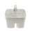 Lakeland Deep Multipurpose Cleaning Caddy White – Tall Sides Prevent Items Falling Out Wipe-Clean 4