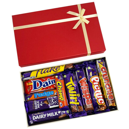 Easter Chocolate Gift Box With Chocolate Neapolitans Wispa Dairymilk Flake Crunchie and more 1