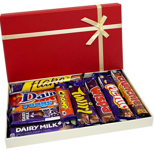 Easter Chocolate Gift Box With Chocolate Neapolitans Wispa Dairymilk Flake Crunchie and more 2